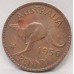 AUSTRALIA 1956 . PRE-DECIMAL PROOF SET . MELBOURNE . 5 COINS